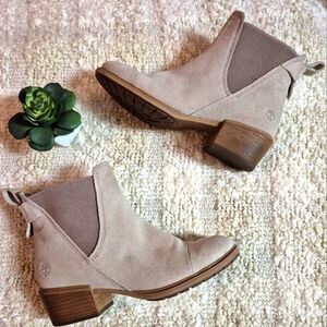 Timberland Sutherlin Bay Womens Size 7.5 Slouch Chelsea Light Gray Ankle Boots